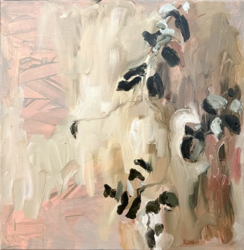 Andrea Damp | The Light You are | 2023 | Öl und Acryl auf Leinwand | 130 x 250 cm