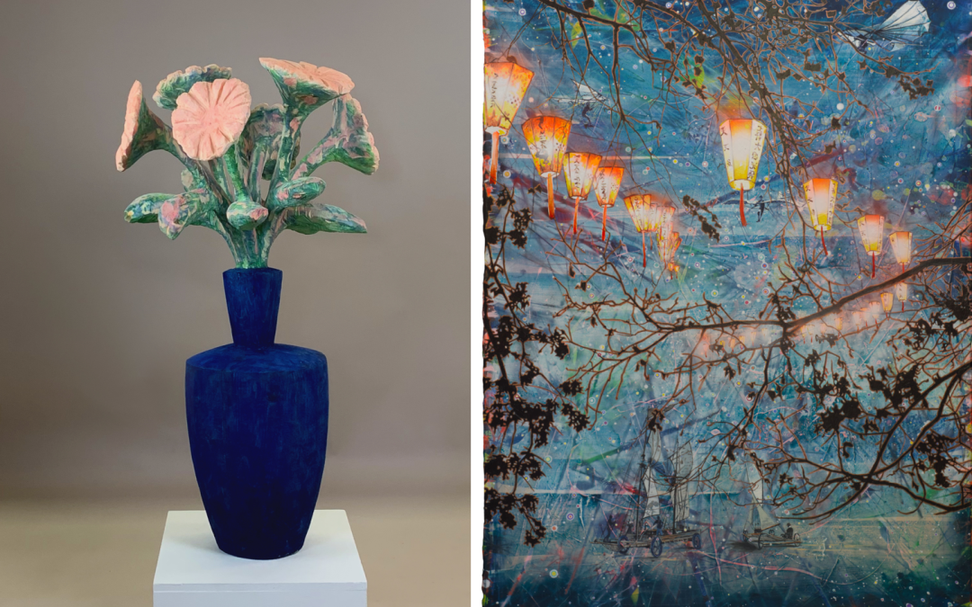 Andrea Damp: Echo Park | Susanne Auslender: February Roses